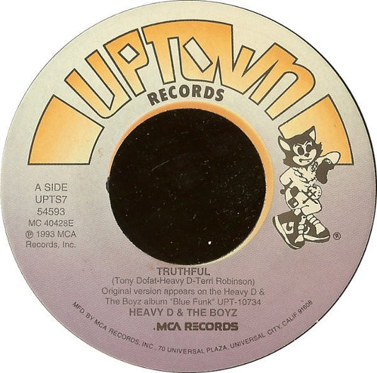 Heavy D. & The Boyz - Truthful / Blue Funk (7" Single)