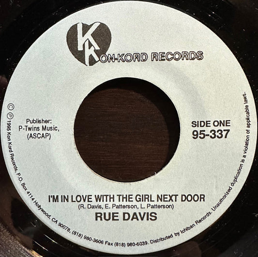 Rue Davis - I'm In Love With The Girl Next Door (7" Single)