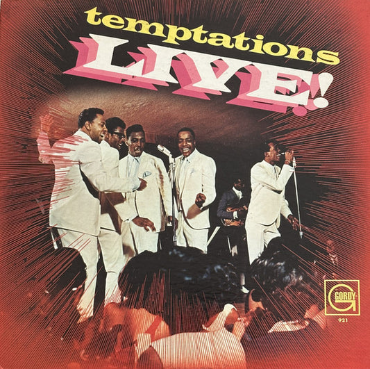 The Temptations - Temptations Live!