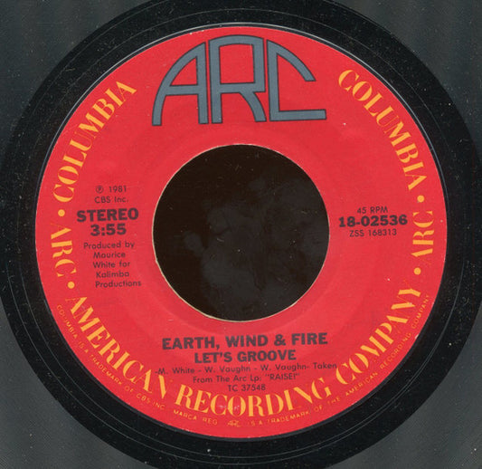 Earth, Wind & Fire - Let's Groove (7" Single)