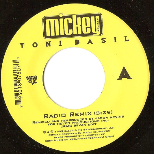Toni Basil - Mickey (Remixes) (7" Single)