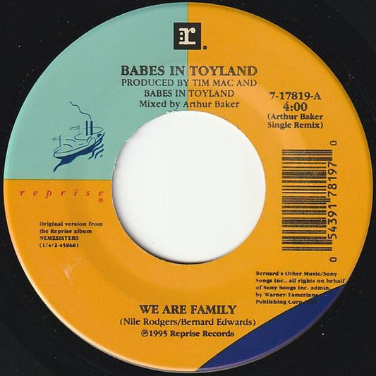 Babes In Toyland - We Are Family (7" Single)