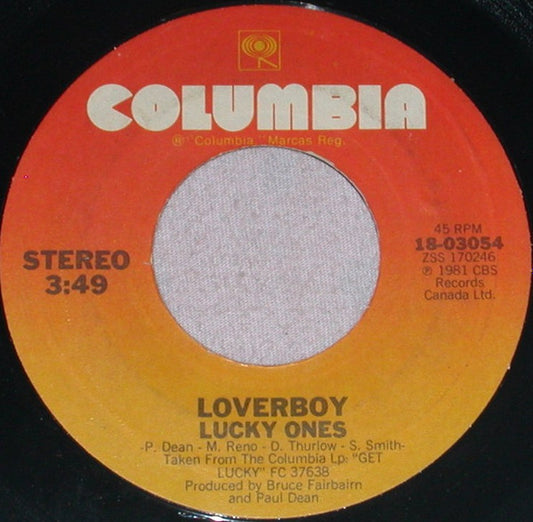Loverboy - Lucky Ones (7" Single)