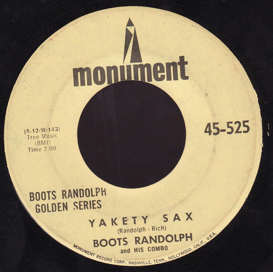 Boots Randolph And His Combo - Yakety Sax