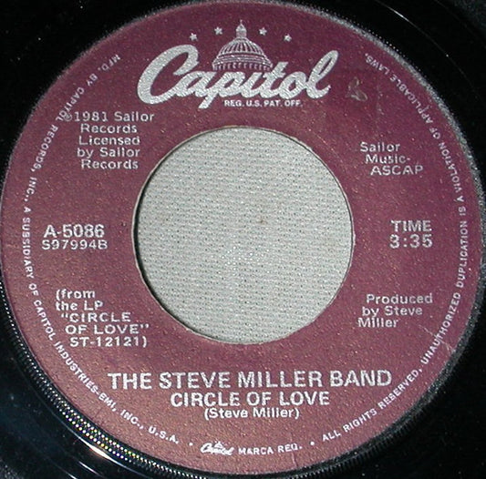Steve Miller Band - Circle Of Love (7" Single)