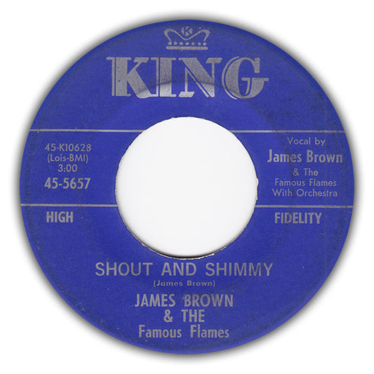 James Brown & The Famous Flames - Shout And Shimmy / Come Over Here (7" Single)