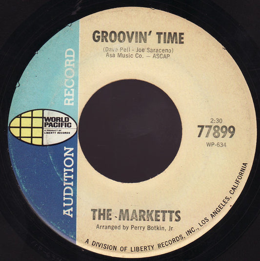 The Marketts - California Summer / Groovin' Time (7" Single, Promo)
