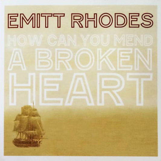 Emitt Rhodes / Chris Price - How Can You Mend A Broken Heart (7", Ltd, Red)