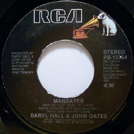 Daryl Hall & John Oates - Maneater (7" Single)