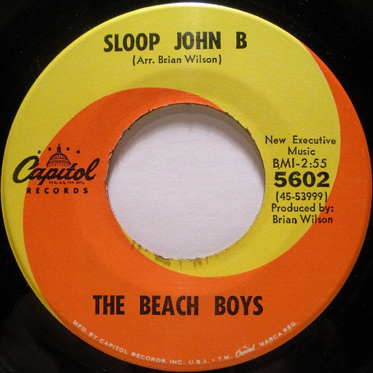 The Beach Boys - Sloop John B / You're So Good To Me