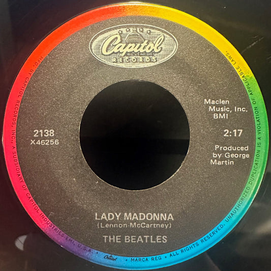 The Beatles - Lady Madonna (7" Single)