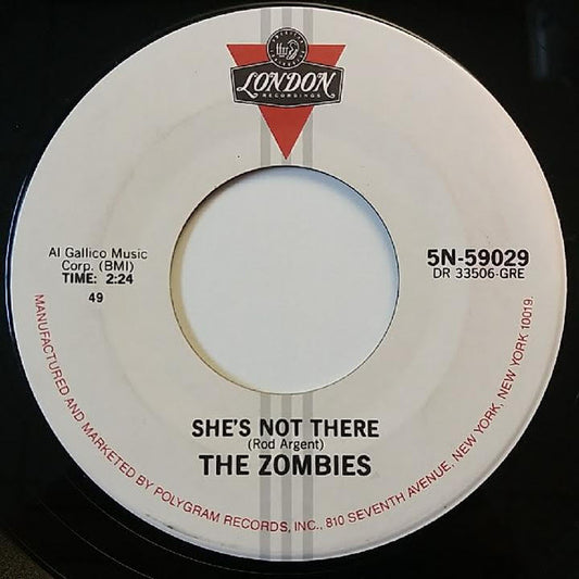 The Zombies - She's Not There / Tell Her No (7" Single)