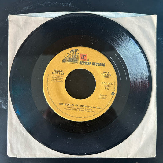 Frank Sinatra, Nancy Sinatra - The World We Knew / Somethin' Stupid (7" Single)
