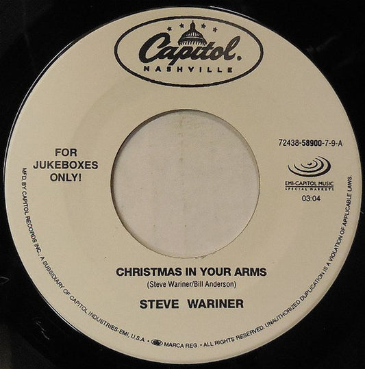 Steve Wariner - Christmas In Your Arms (7" Single)