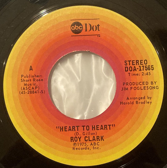 Roy Clark - Heart To Heart / Someone Cares For You