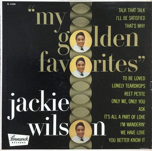 Jackie Wilson - My Golden Favorites