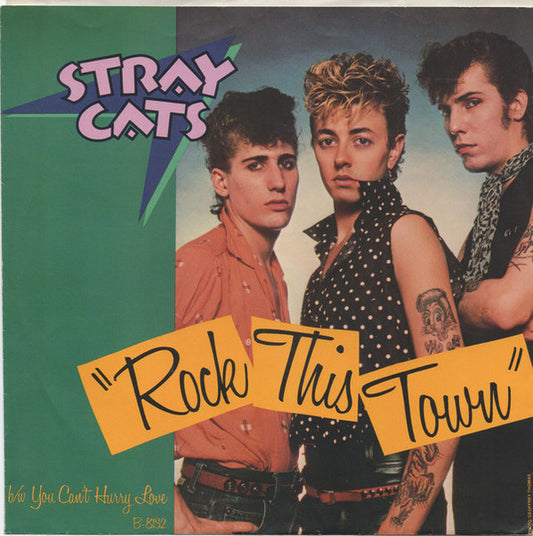 Stray Cats - Rock This Town (7" Single)