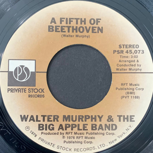 Walter Murphy & The Big Apple Band - A Fifth Of Beethoven (7" Single)