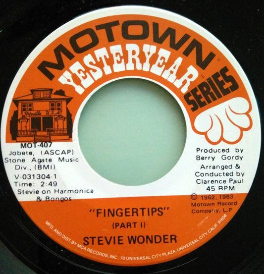 Stevie Wonder - Fingertips (7" Single)