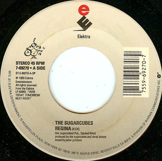 The Sugarcubes - Regina (7" Single)