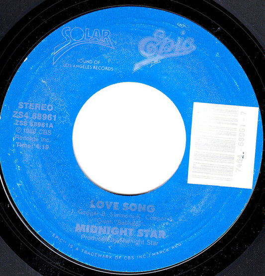 Midnight Star - Love Song (7" Single)