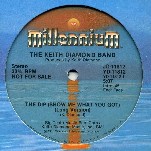 The Keith Diamond Band - The Dip (Show Me What You Got) (12" Single, Promo)