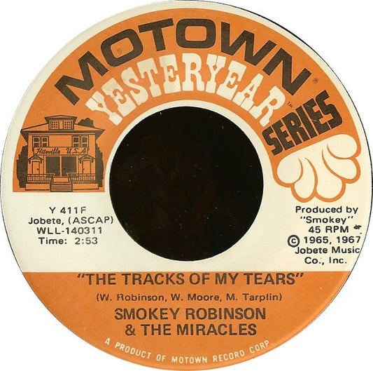 The Miracles - The Tracks Of My Tears / Ooo Baby Baby (7" Single)