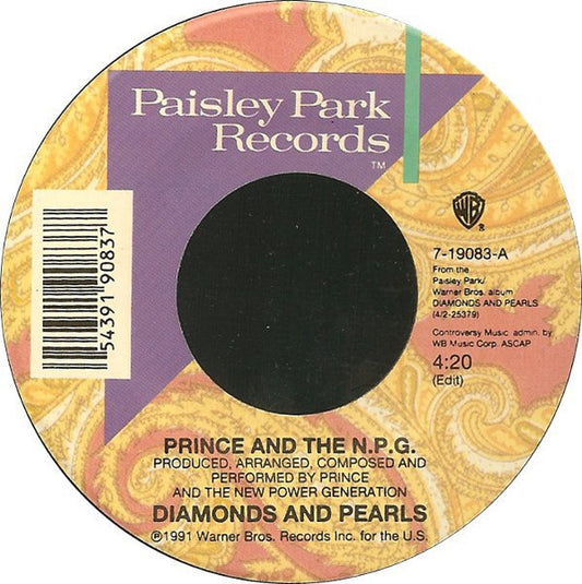 Prince & The NPG - Diamonds And Pearls (7" Single)