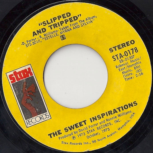 The Sweet Inspirations - Slipped And Tripped (7" Single)
