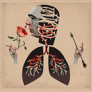 Hot Water Music - Vows (LP, Clear Black/Red, Limited Edition)
