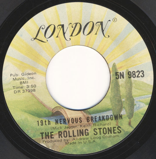 The Rolling Stones - 19th Nervous Breakdown  (7" Single)