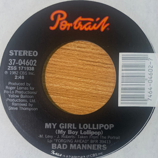 Bad Manners - My Girl Lollipop (7" Single)