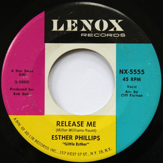 Esther Phillips - Release Me / Don't Feel Rained On