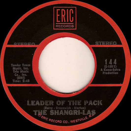 The Shangri-Las - Leader Of The Pack / I Can Never Go Home… (7" Single)