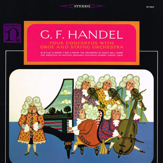 Handel, Orchestre Des Cento Soli - Four Concertos w/ Oboe And String Orchestra
