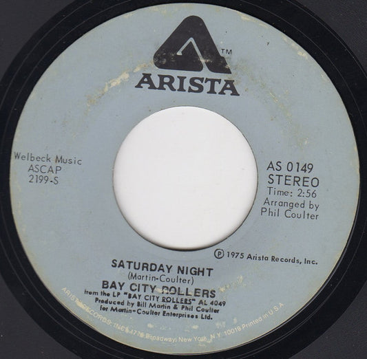 Bay City Rollers - Saturday Night