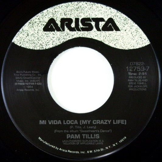 Pam Tillis - Mi Vida Loca (My Crazy Life) (7" Single)
