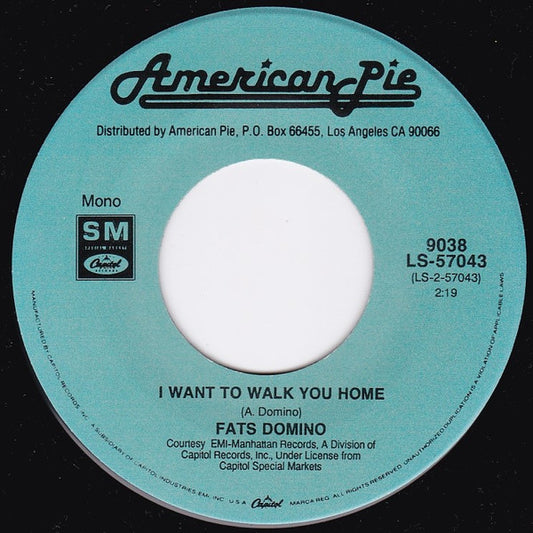 Fats Domino / Cornelius Bros & Sister Rose - I Want To Walk You Home (7")