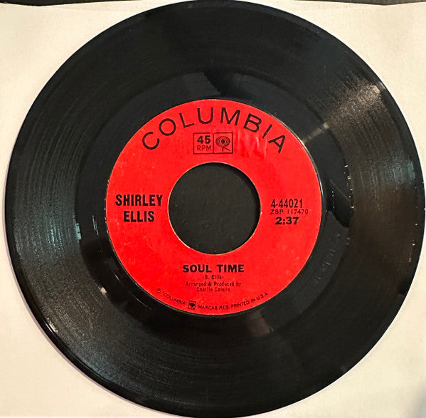 Shirley Ellis - Soul Time (7" Single)