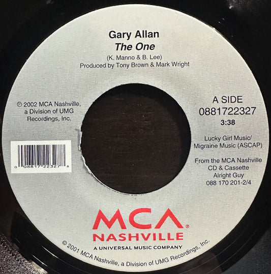 Gary Allan - The One (7" Single)