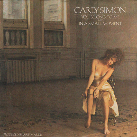 Carly Simon - You Belong To Me (7" Single)