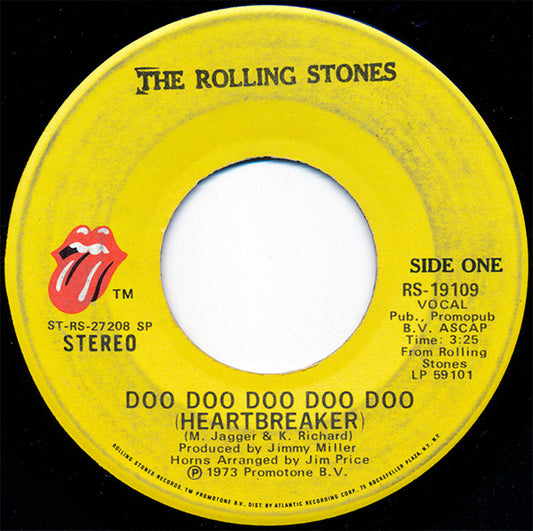 The Rolling Stones - Doo Doo Doo Doo Doo (Heartbreaker) (7" Single)