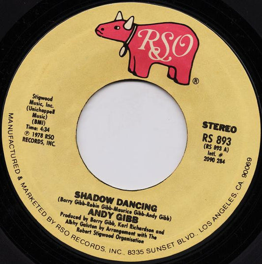 Andy Gibb - Shadow Dancing (7" Single)