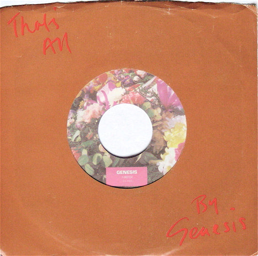 Genesis - That's All (7" Single)