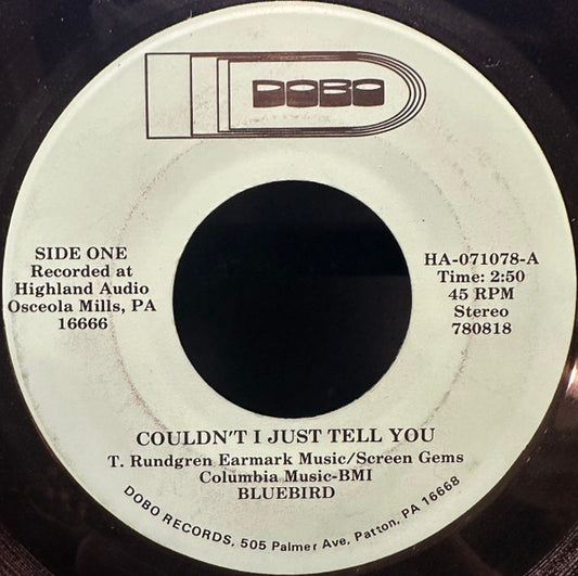 Bluebird - Couldn't I Just Tell You / You Make Me Smile (7" Single)