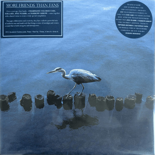 Various - More Friends Than Fans (12", Comp)