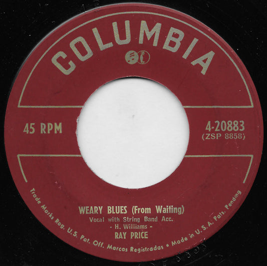 Ray Price - Weary Blues (From Waiting)