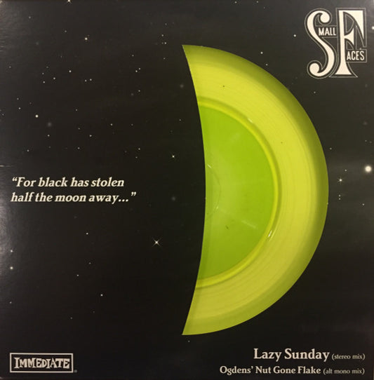Small Faces - Lazy Sunday (7", Single, Yellow)