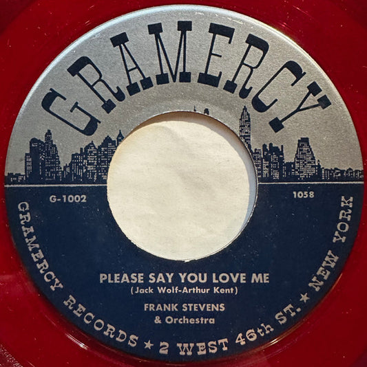 Frank Stevens & Orchestra - Please Say You Love Me