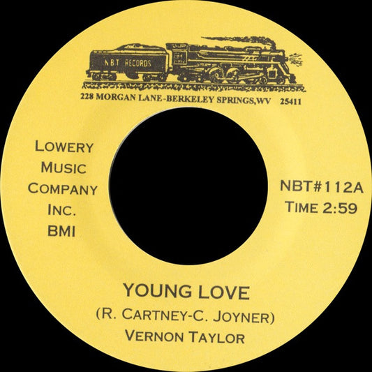 Vernon Taylor - Young Love / I Ain't Never (7" Single)